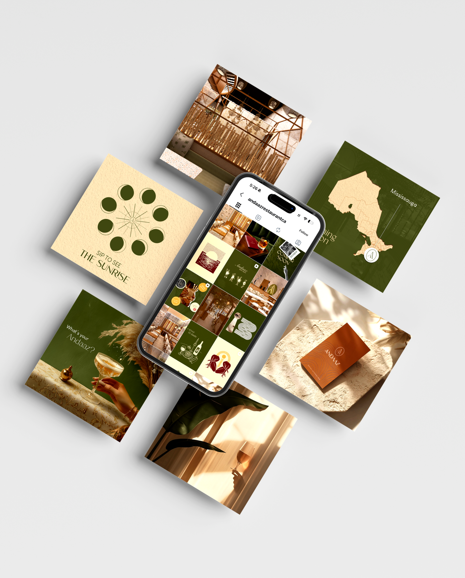 Social media post designs
